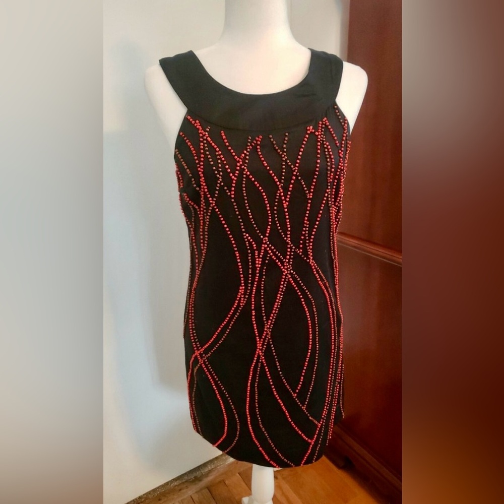 Guess Beaded Sheath Dress
